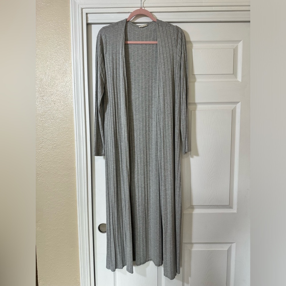 Long cardigan, cover up, full length, light weight